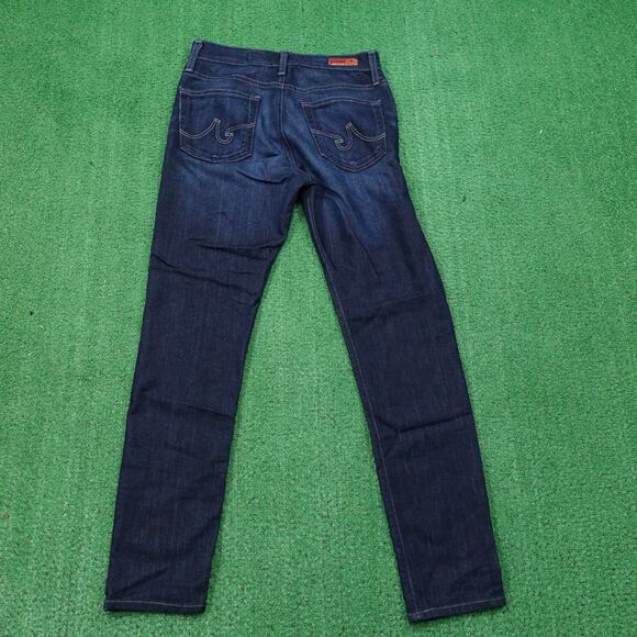 ADRIANO GOLDSCHMIED THE FARRAH SKINNY HIGH RISE DENIM BLUE JEANS WOMENS 28R - Picture 4 of 9